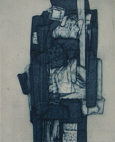 runway 4x5 2009 collagraph